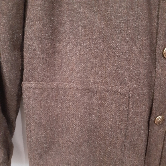 Vintage Handmade Wool Blend Blazer - Picture 7 of 10